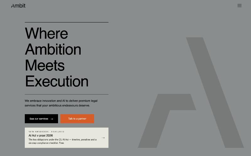ambit.law homepage